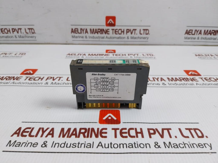 Digital-I-O-Module-24-Vdc-Ser-C-Allen-bradley-1734-ob8E-208913-3