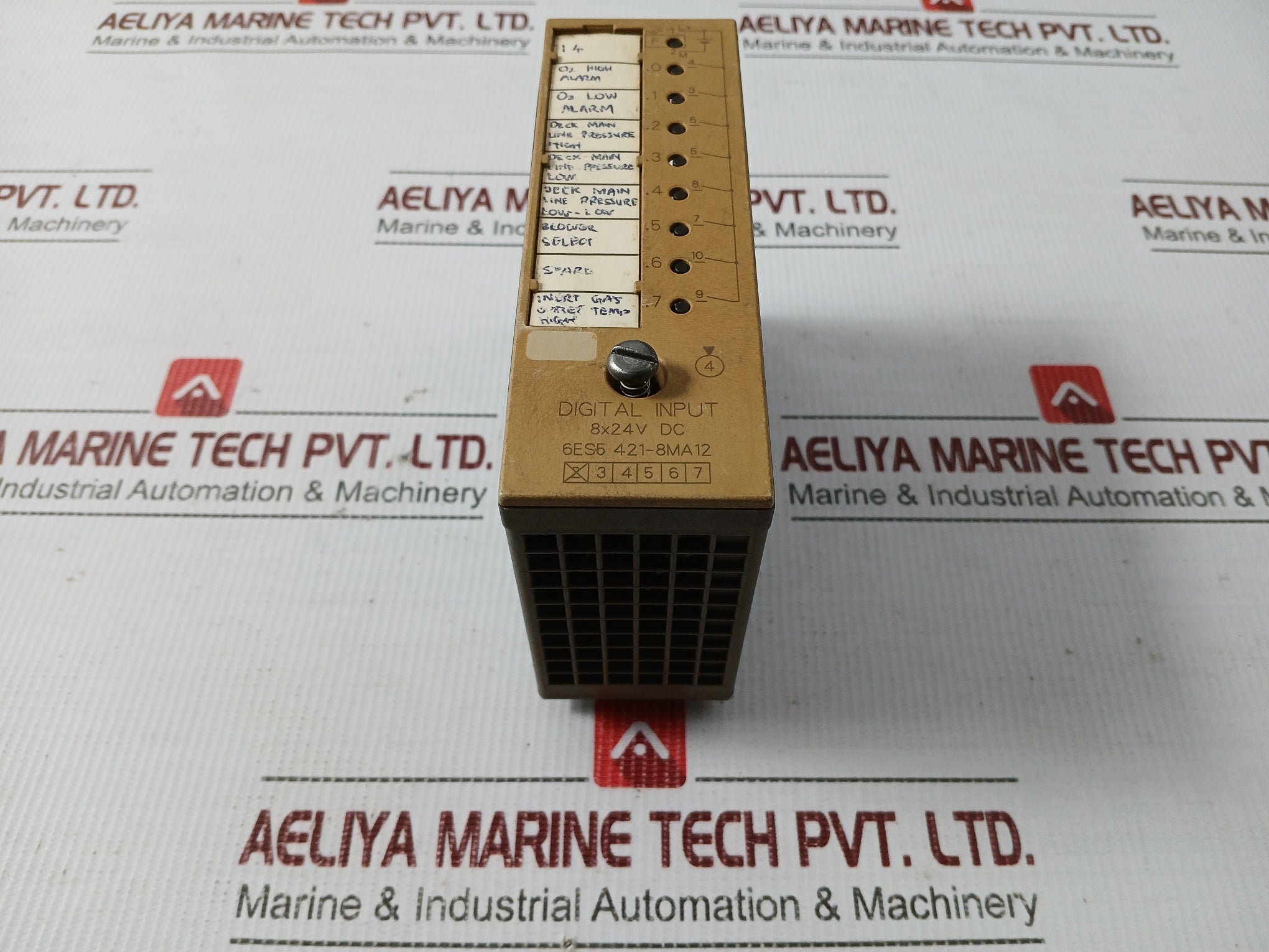 Digital-Input-Module-8x24v-Dc-6es5-421-8ma12-Siemens-Simatic-S5-3