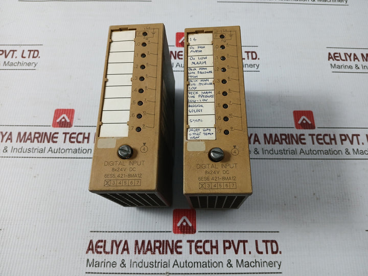 Digital-Input-Module-8x24v-Dc-6es5-421-8ma12-Siemens-Simatic-S5-7