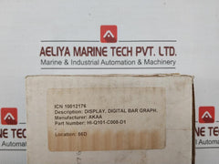 Digital Bar Graph Display Hi-q101-c008-d1 Otek Corporation