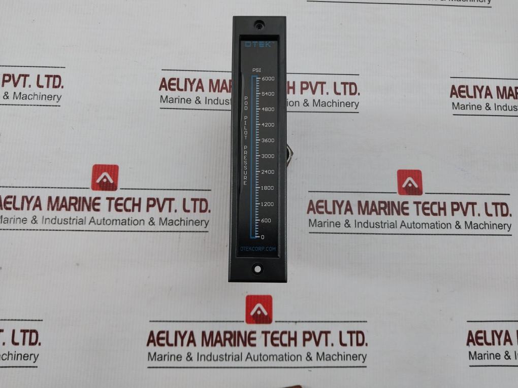 Digital Bar Graph Display Hi-q101-c008-d6 Otek 0-6000 Psi