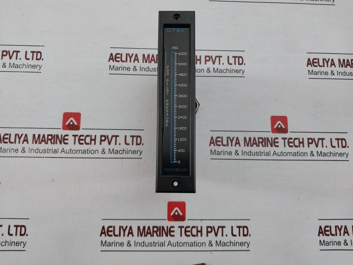 Digital Bar Graph Display Hi-q101-c008-d6 Otek 0-6000 Psi