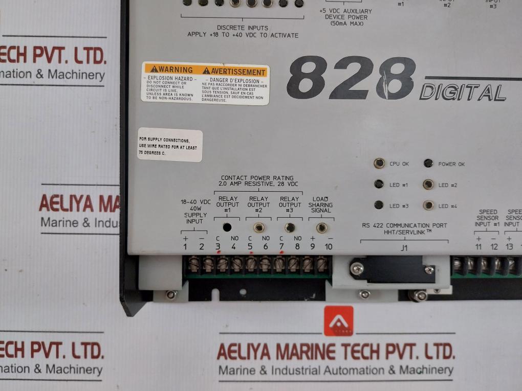 Digital Control Module 9907-247 Woodward Input 18-40Vdc 70?C