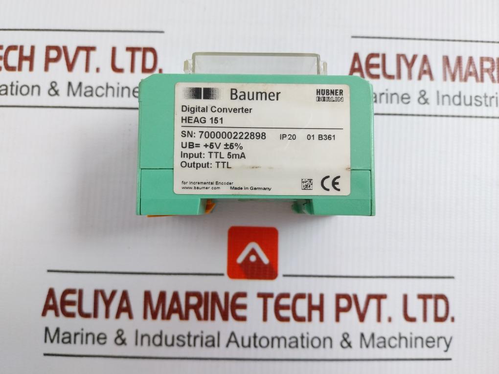 Digital Converter For Signal Level Shifting Heag 151 Baumer Ip20