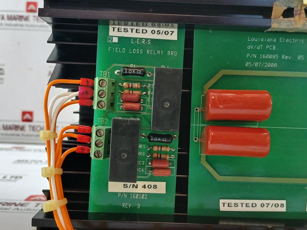 Digital Dc Motor Field Supply Module 170156 Louisiana Electric 160095, 160102