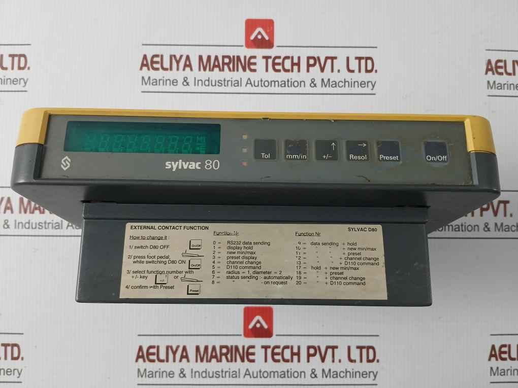 Digital Display Indicator D80 Sylvac