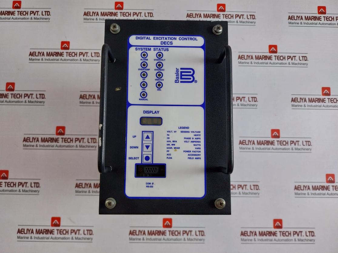 Digital Excitation Control System Decs125-15-b2C1 Basler Electric Ver 2.0.9