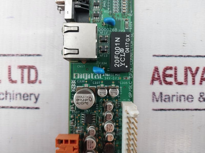 Digital Gp2K-connector-sl Pcb Card D00026B Kce Mv1