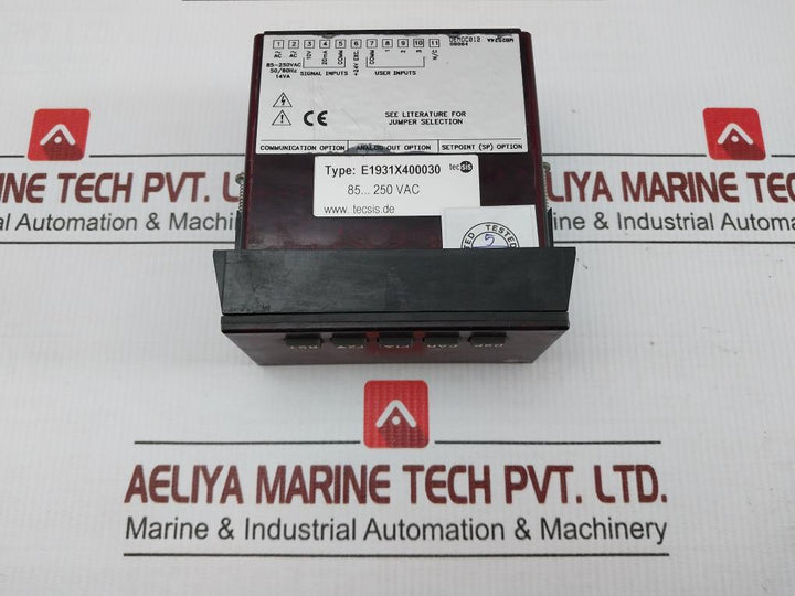 Digital Indicator Panel E1931X400030 Tecsis 24V 50/60Hz
