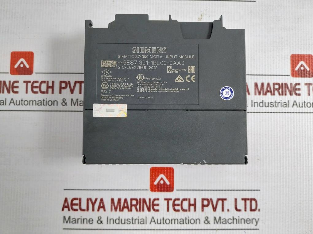 Digital Input Module 6Es7 321-1Bl00-0Aa0 Siemens