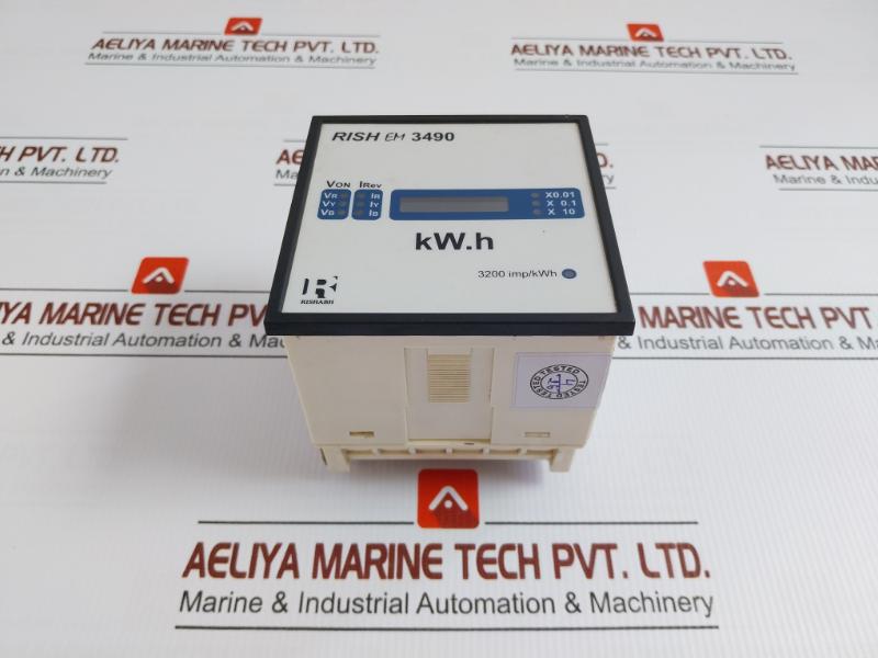 Digital Metering System 60 Hz Rishabh Rish Em 3490