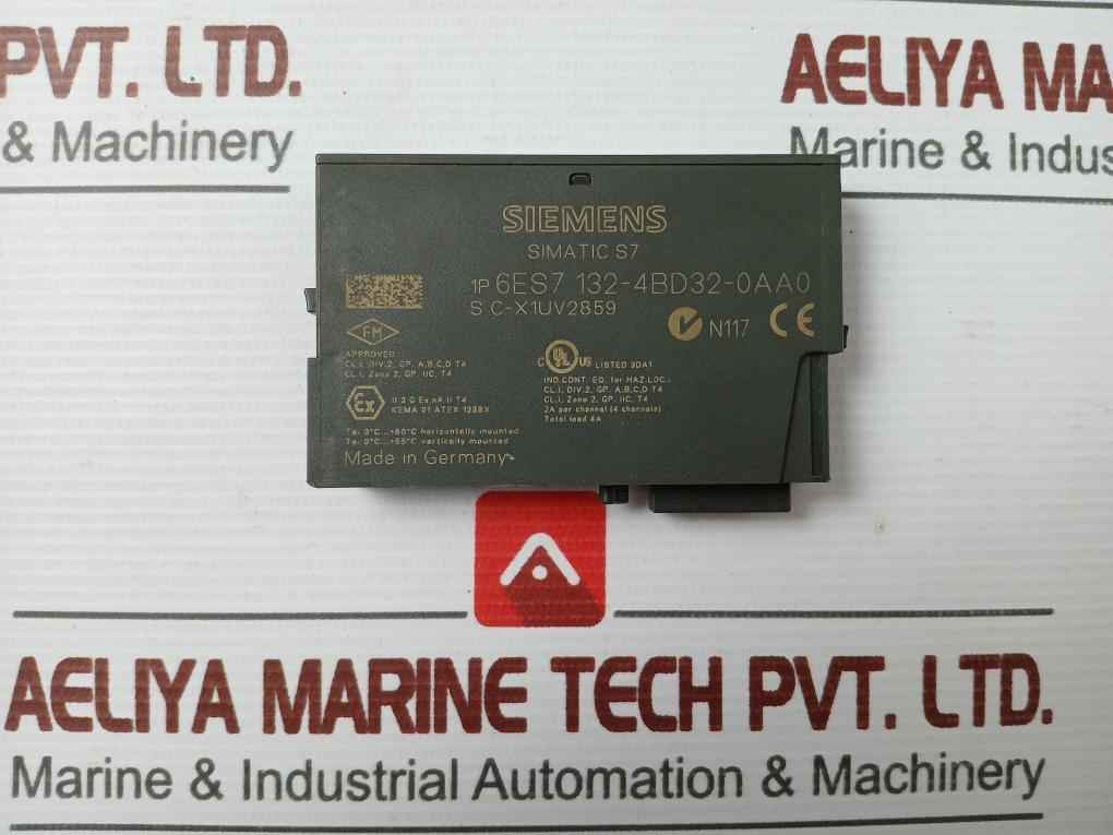 Digital Output Module 24Vdc/2A Siemens 6Es7 132-4Bd32-0Aa0