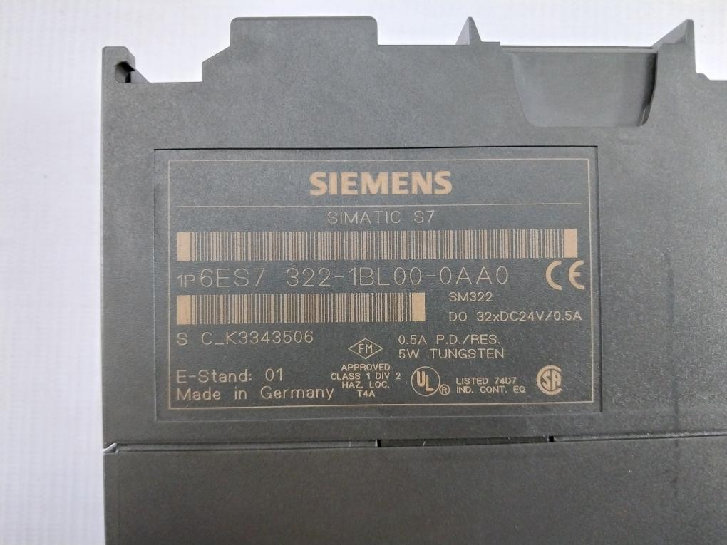 Digital Output Module 6Es7 322-1Bl00-0Aa0 Siemens 0.5A