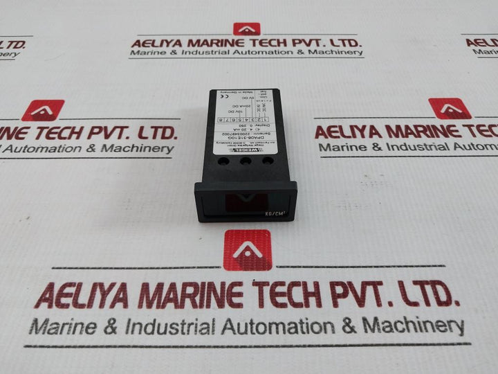 Digital Panel Meter Dpa08-31E10G Weigel 0-250