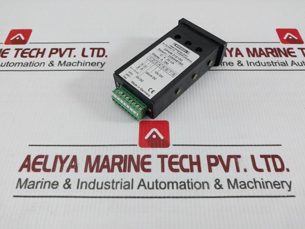 Digital Panel Meter Dpa08-31E10G Weigel 0-250