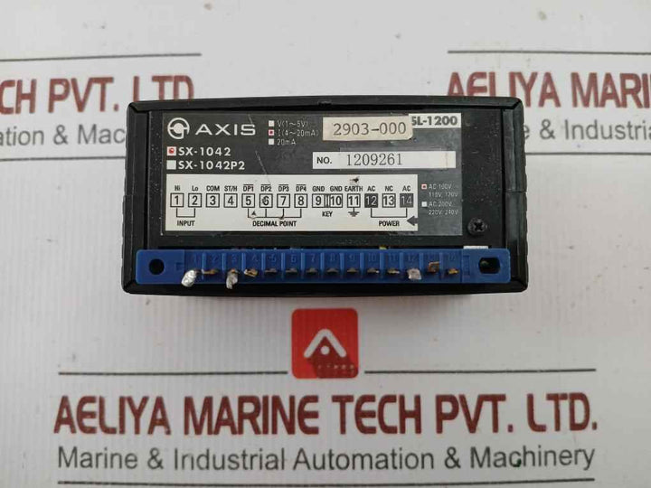 Digital Panel Meter Sx-1042 Axis