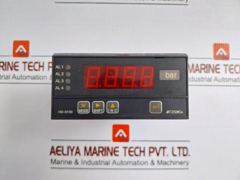 Digital Pressure Indicator Controller 24Vdc Hd-6100