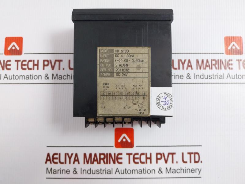 Digital Pressure Indicator Controller 24Vdc Hd-6100