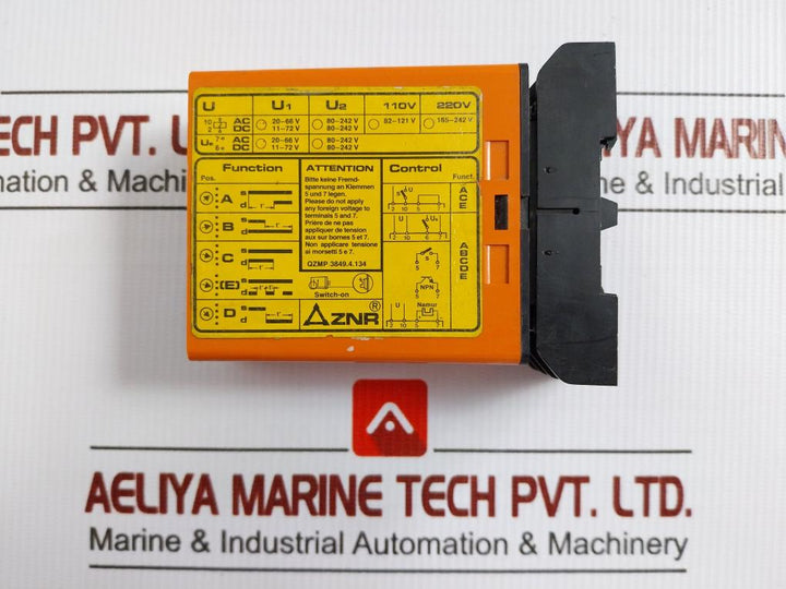 Digital Quartz Time Delay Relay 6A 250Vac Part No Qzmp Bircher