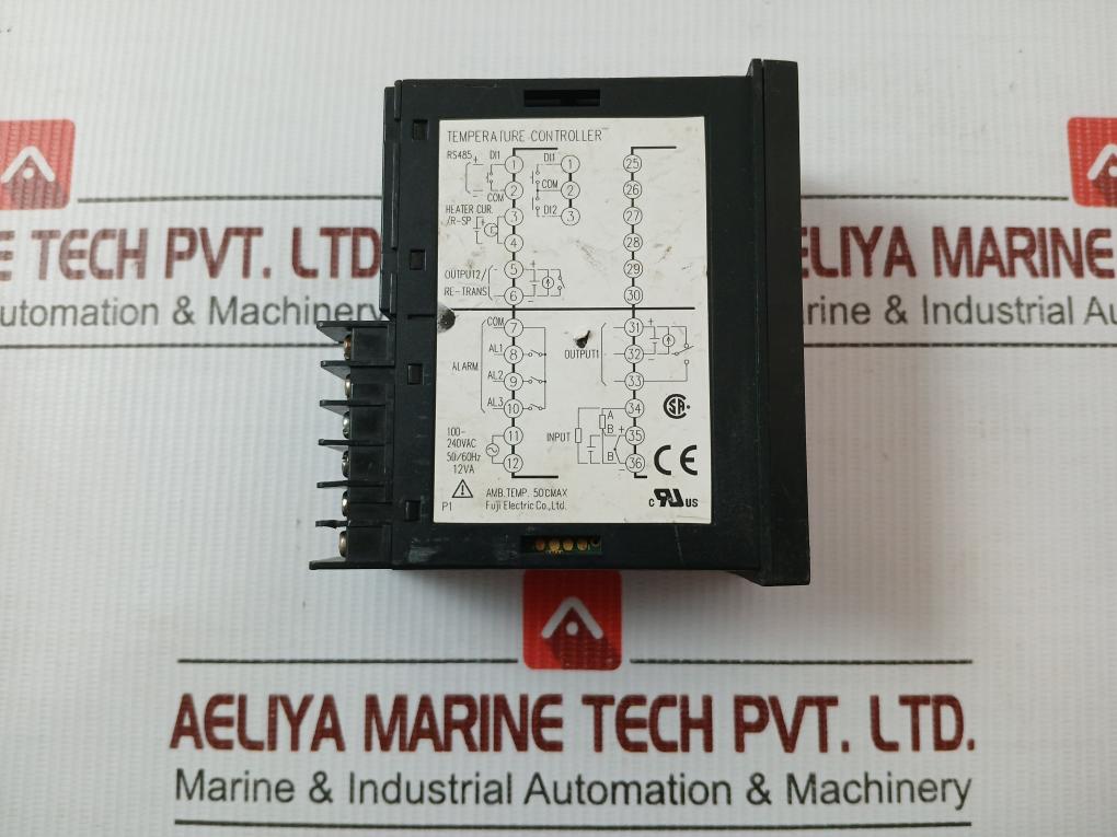 Digital Temperature Controller Pxr5Tcy1-8W000-c Fuji Electric 100-240Vac 50/60Hz