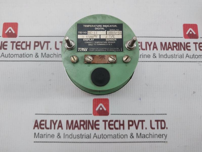 Digital Temperature Indicator Tid-110 Dc-11 Dynalco