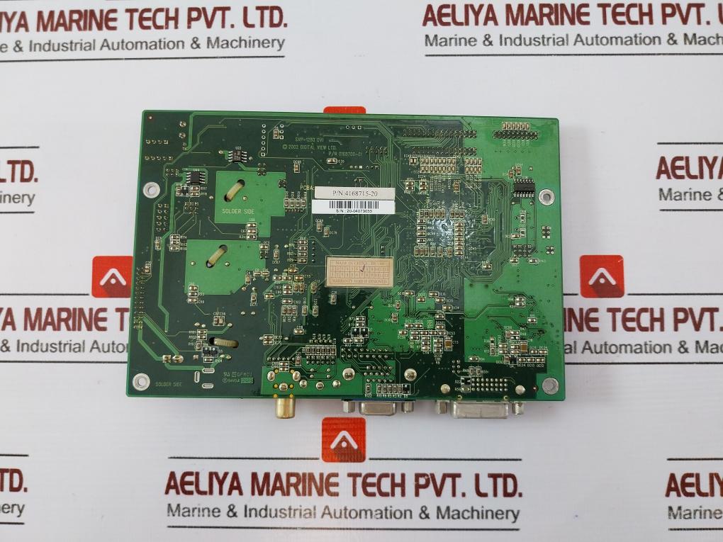 Digital View 0168700-01 Svp-1280 Dvi Controller Board 4168715-20