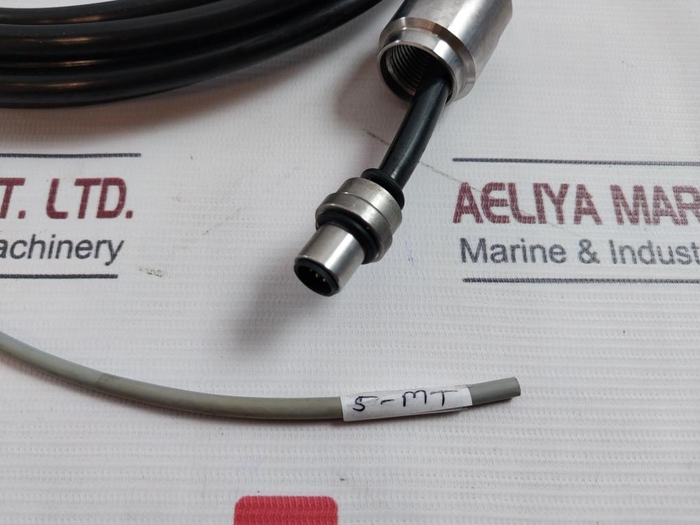 Din 74324 8 X 1Mm Tubing Black Cable Sensor Assembly 5M