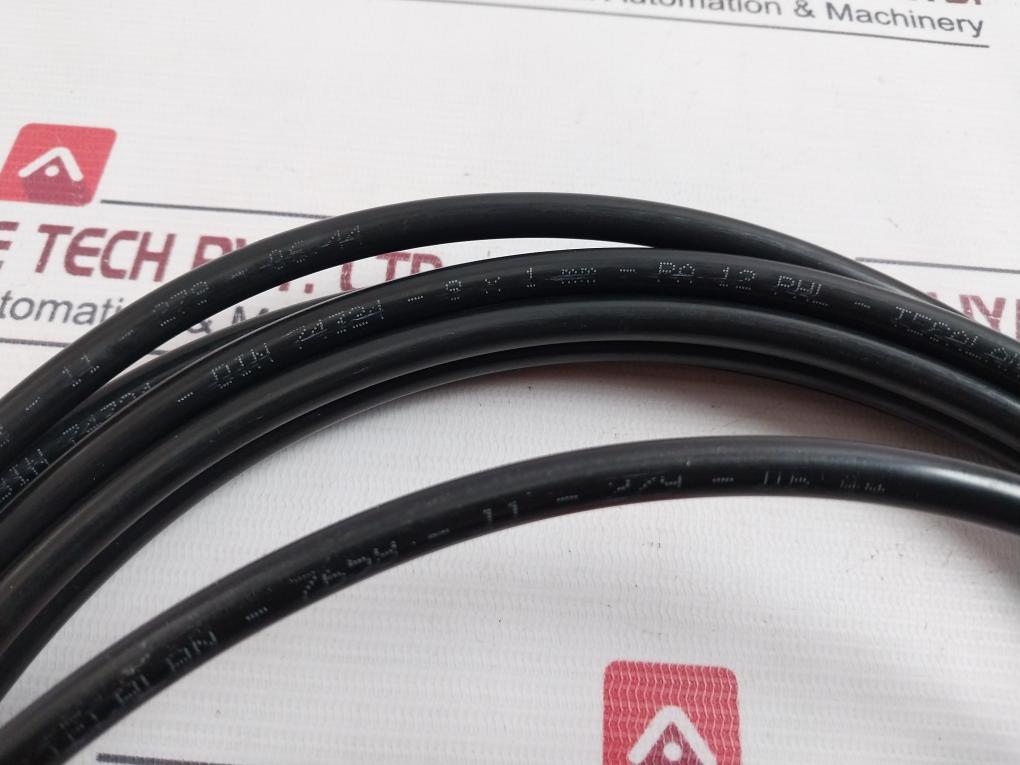 Din 74324 8 X 1Mm Tubing Black Cable Sensor Assembly 5M