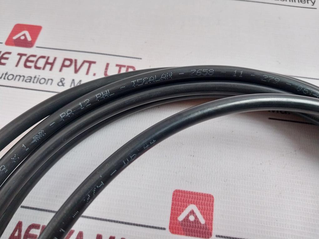 Din 74324 8 X 1Mm Tubing Black Cable Sensor Assembly 5M