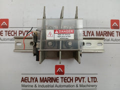 Din Rail Mounted Stud Terminal Block Assy Brand Weidmuller Wtw Wf10-8 Rev 04