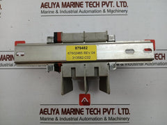 Din Rail Mounted Stud Terminal Block Assy Brand Weidmuller Wtw Wf10-8 Rev 04