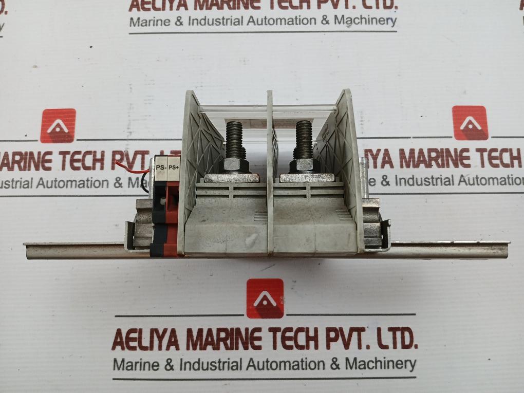 Din Rail Mounted Stud Terminal Block Assy Brand Weidmuller Wtw Wf10-8 Rev 04