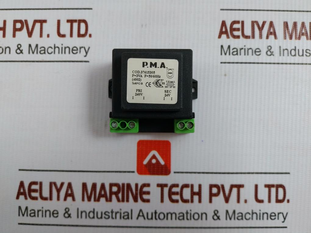 Din Rail Panel Mount Transformer 240V/50-60Hz P.M.A. 37615305