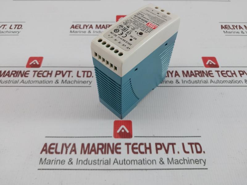Din Rail Power Supply Mdr-60-24 Mean Well Enterprises