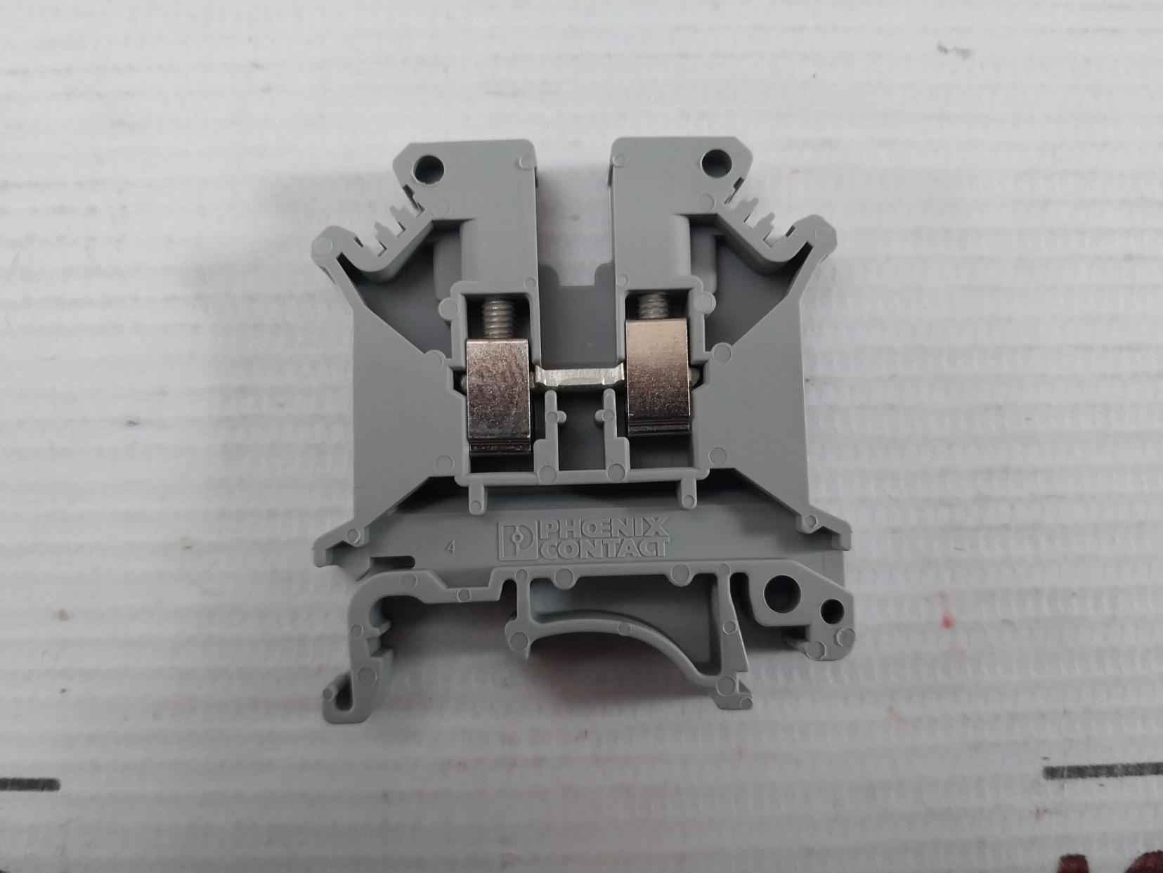 Din Rail Terminal Block Uk5N Phoenix Contact 600V 30A Max (1 Box=50Pcs)