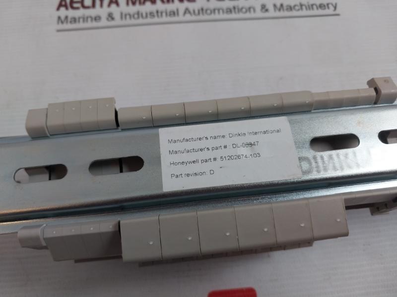 Dinkle Dl-00347 Din Rail Terminal Block Revision D 51202674-103