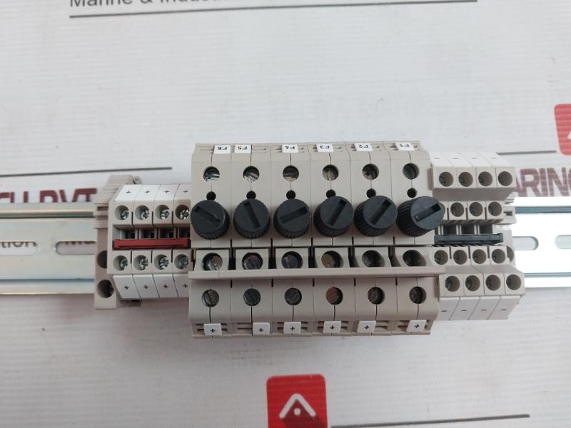 Dinkle Dl-00347 Din Rail Terminal Block Revision D 51202674-103