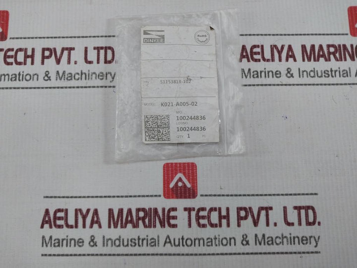 Dinkle K021-a005-02 Jumper Termination Hardware 51153818-102