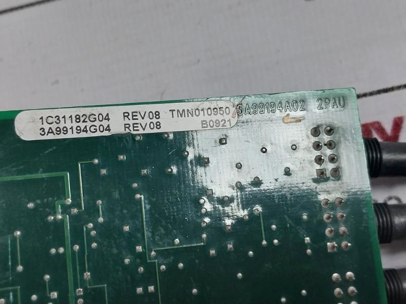 Dir 1c31182g 3a99194g Multi‐channel Fiber Communication Board 1c31182g04 Rev: 08