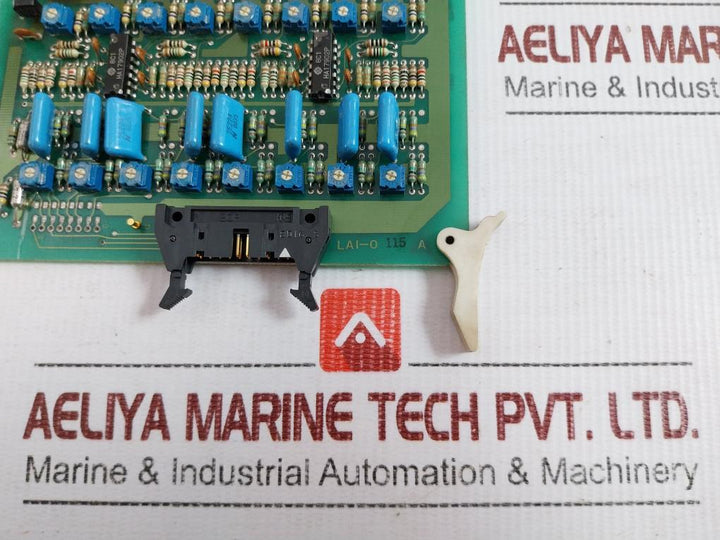 Direct Monitoring And Alarm System Pcb Lai-0 115 A Jrcs