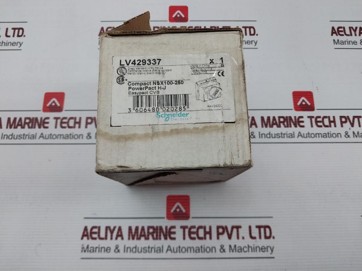 Direct Standard Rotary Handle Part No. Lv429337E Schneider Electric