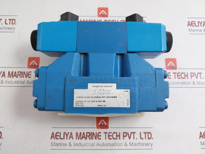 Directional Control Valve 24Vdc 30W Vickers Dg4V 3 6C Vm U H7 60