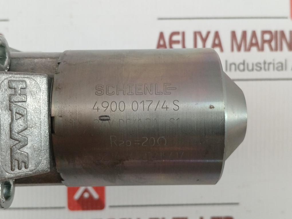 Directional Seated Solenoid Valve 4900 017/4S Hawe 24V Dc