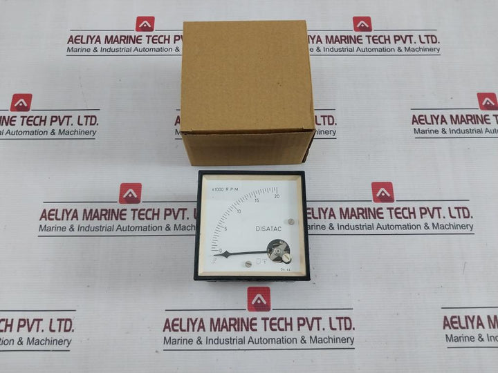 Disatac 0-20 X 1000 Rpm Tachometer