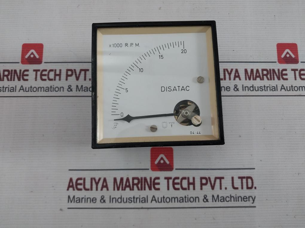 Disatac 0-20 X 1000 Rpm Tachometer