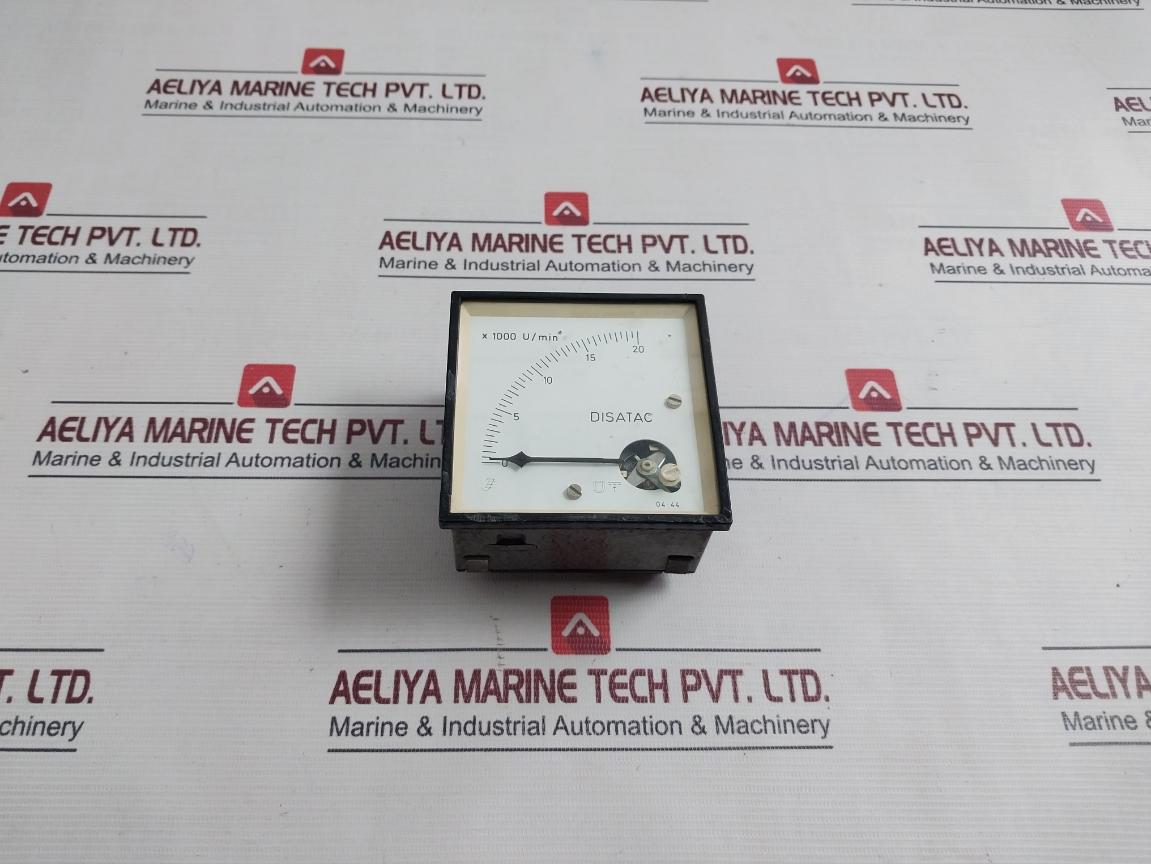 Disatac 0-20 X 1000 U/min R.p.m. Meter