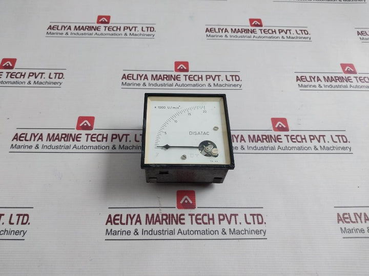 Disatac 0-20 X 1000 U/min R.p.m. Meter