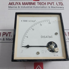 Disatac 0-20 X 1000 U/min R.p.m. Meter