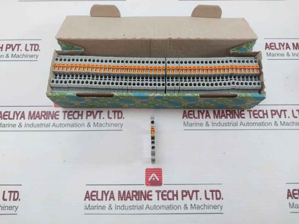Disconnect Terminal Block 300V 20A Max Phoenix Contact Ut 2,5-mt (1Box = 50Pcs)