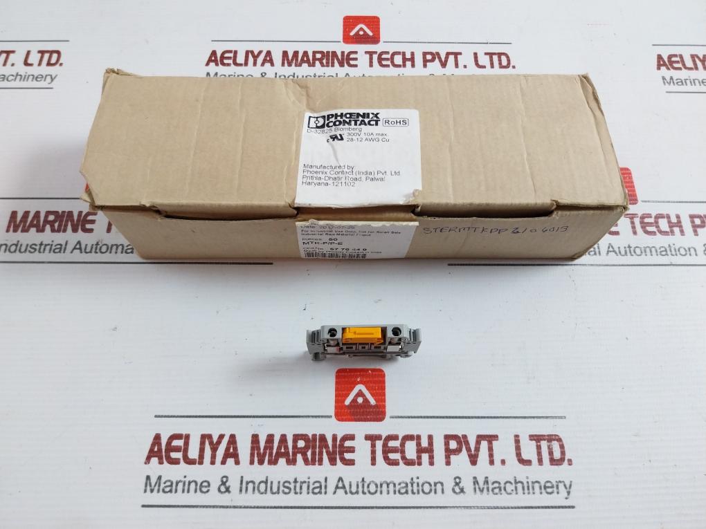 Disconnect Terminal Block Mtk-p/P-e Phoenix Contact (1Box = 50Pcs)